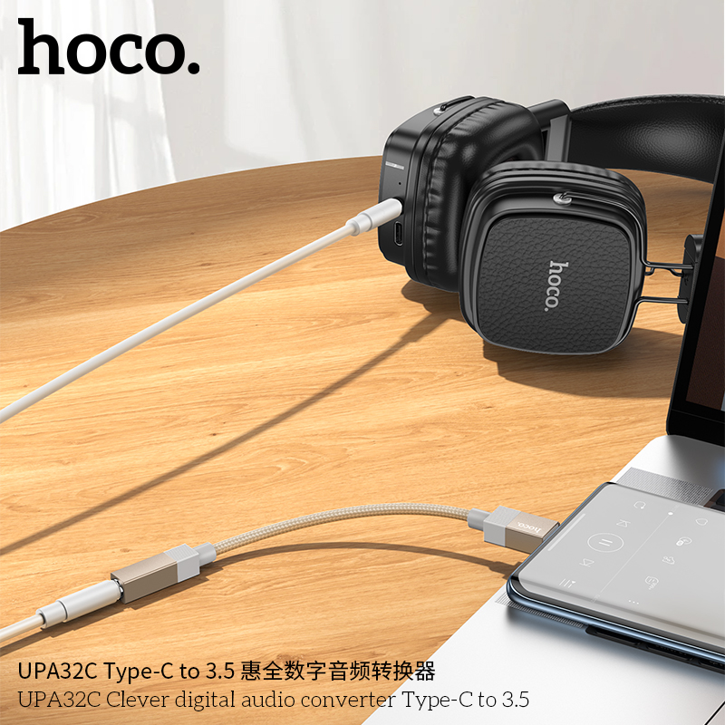 Picture of Hoco Smart Digital Audio Converter UPA32C Type-C to 3.5