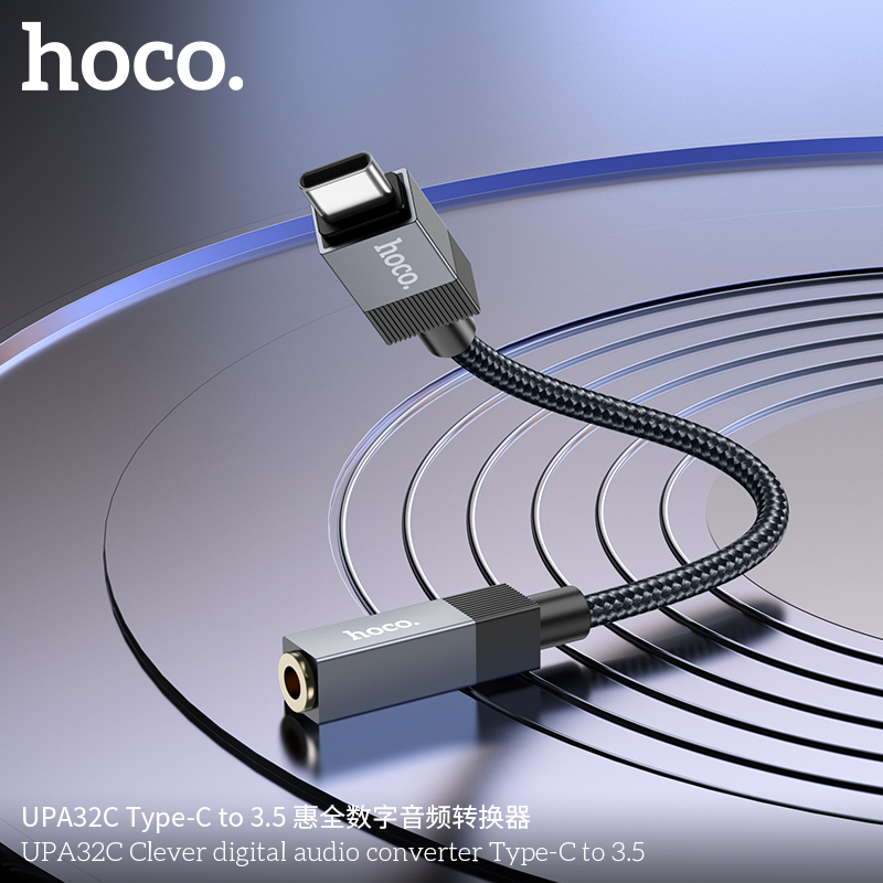 Picture of Hoco Smart Digital Audio Converter UPA32C Type-C to 3.5