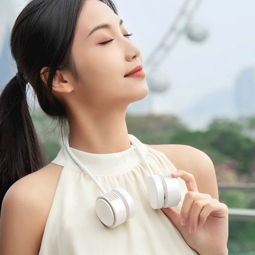 Picture of WiWU Twins Neck Fan Dual Head with 3 Speed Levels