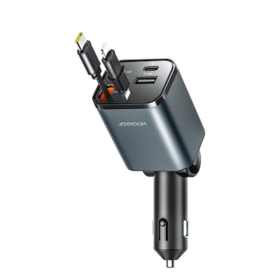 Picture of JOYROOM JR-CCL05 30W 4-in-1 Retractable Cable Car Charger
