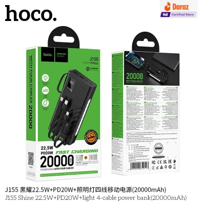 Picture of Hoco J155 20000mAh Powerbank 22.5W PD20W