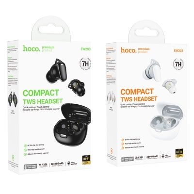 Picture of hoco EW203 Jinny True Wireless Sleep BT Earbuds(Black)