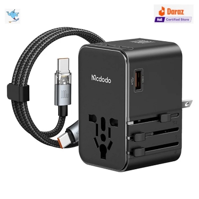 Picture of MCDODO CP-6140 MDD G5 Series 100W Universal Travel Adapter Charger 3 USB-C + USB-A Wall Charger Set with Type-C Cable