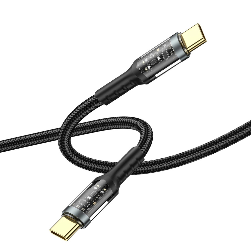 Picture of WiWU Wi-C016 Geek Series 100W Type-C To Type-C Fast Charging Cable