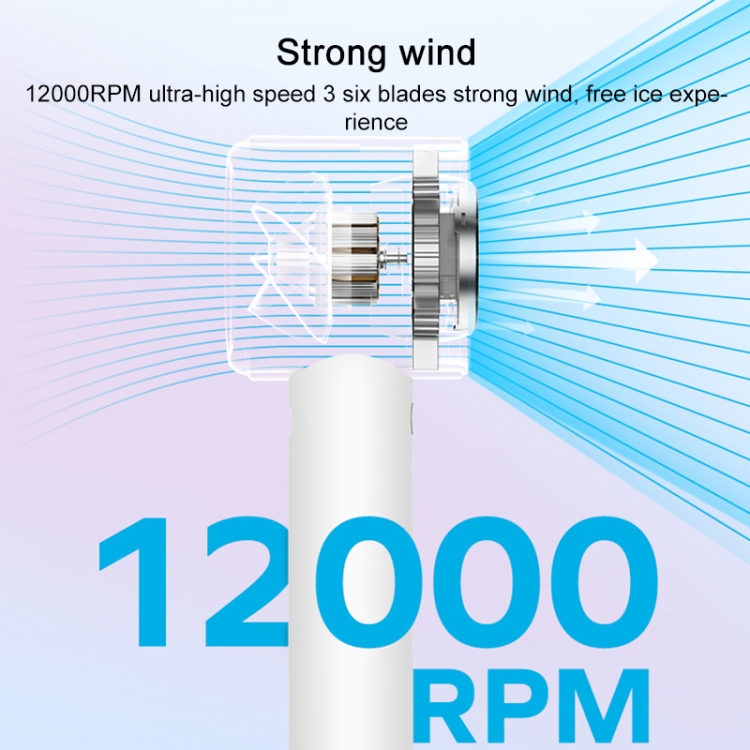 Picture of MOMAX IF15W Ultra Freeze Ice Pack Handheld High Speed Fan