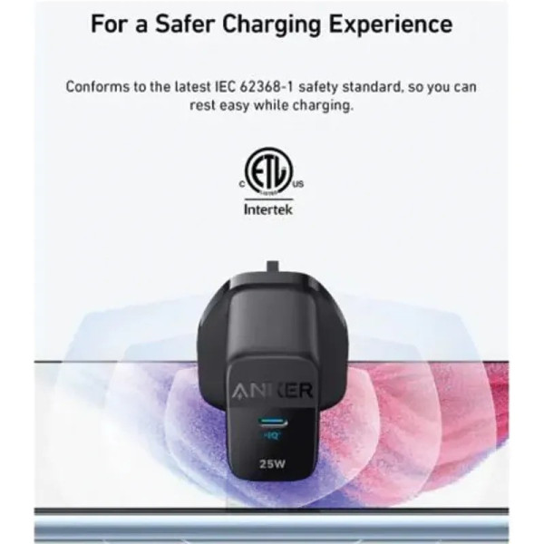 Picture of Anker Charger 25W Compact | Black - A2656K11