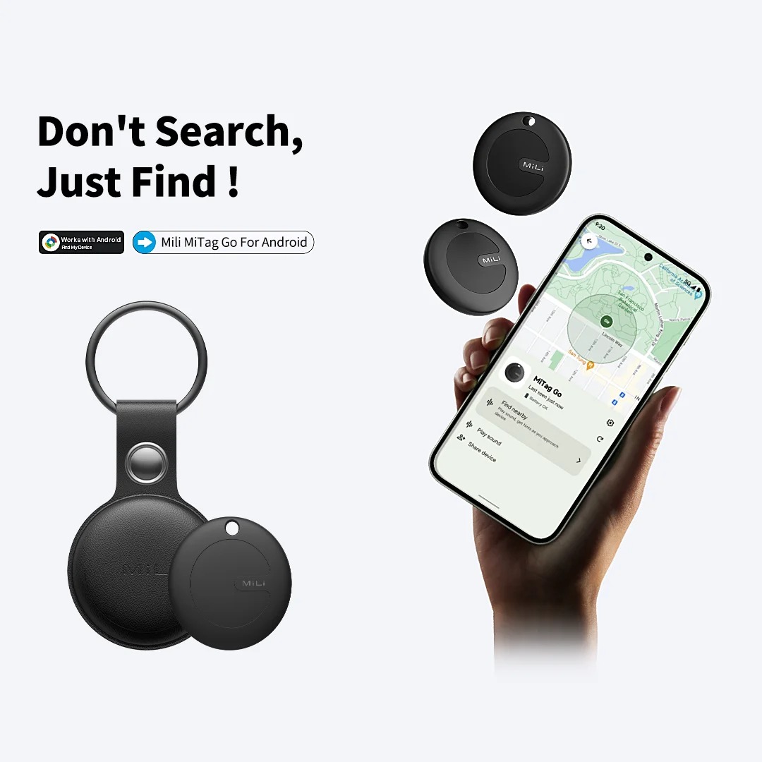Picture of MiLi MiTag Android Location Tracker Device – Compatible with Google’s Find My Device