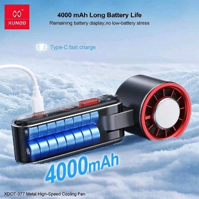 Picture of XUNDD XDOT-077 Handheld High-Speed Cooling Fan