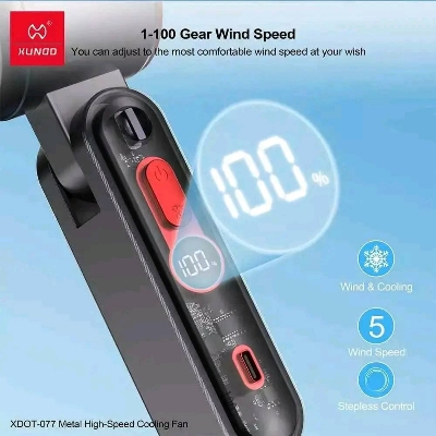 Picture of XUNDD XDOT-077 Handheld High-Speed Cooling Fan