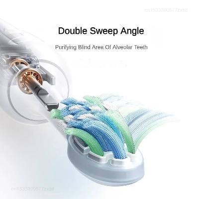 Picture of Xiaomi Oscillation Electric Toothbrush, 3 Modes Cleaning, Rechargeable, IPX8 Waterproof, Smart Reminder Oral Care for Adults-blue