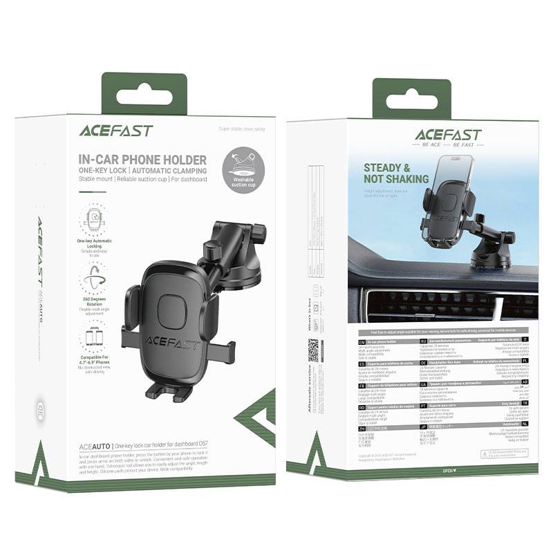 Picture of CEFAST D57 Car Phone Mount One Push, Full Grip