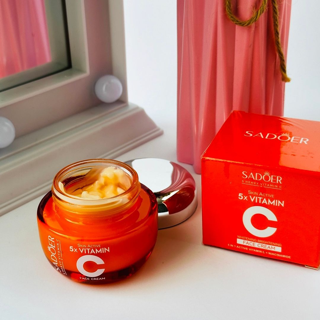 Buy SADOER 5X Heavy Vitamin C Whitening Skin Active Face Cream at Best Price In Bangladesh
