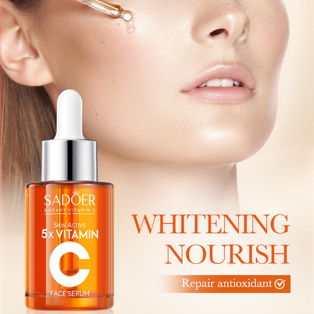 Buy SADOER 5X Heavy Vitamin C Whitening Skin Active Face Serum – 30ml at Best Price In Bangladesh