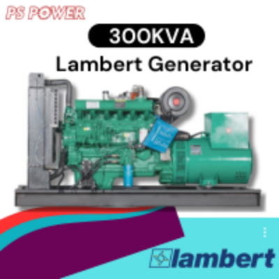 Picture of Lambert 300 kVA Diesel Generator | 240 kW | Canopy/Open Type – Instant Delivery in Bangladesh