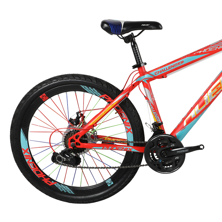 Phoenix China Mens Challenger 26 inch 24 Speed Red Bicycle Monowara Cycle Zone BDonline shop bangladeshothoba.com