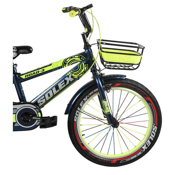 Buy Solex 12 inch Kids Blue & Neon Bicycle Online at Best Price in Bangladesh 