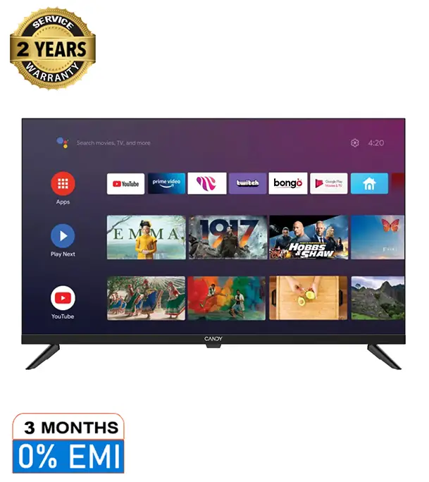 Buy Haier  32" Candy Bezeless Smart Android LED TV (C32K7G) at Best Price In Bangladesh