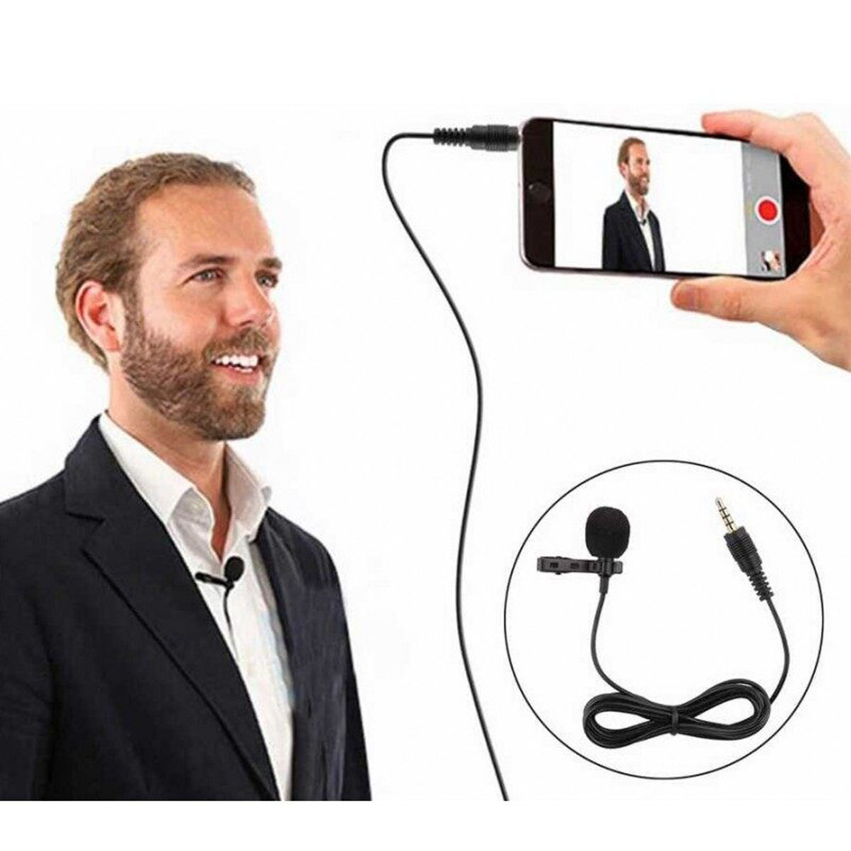 Picture of Candc U1 Microphone Proffessional Lavalier Microphone