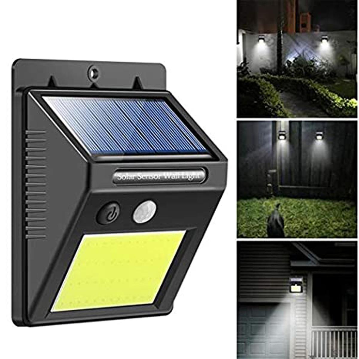 Picture of Solar Wireless Security Motion Sensor Night Light/Outdoor Security Lights