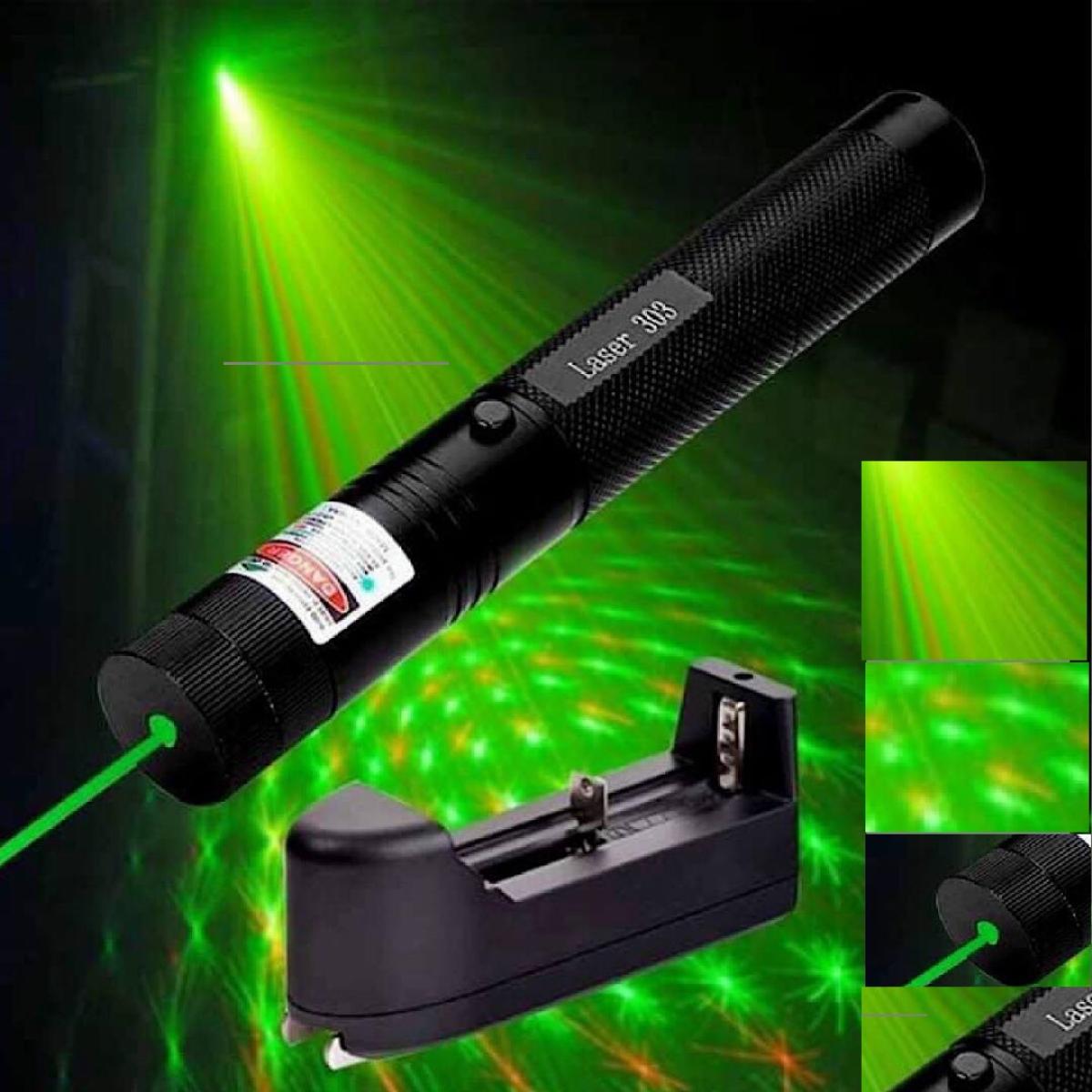Picture of Laser Pointer Rechargeable Green Adjustable Burn Match