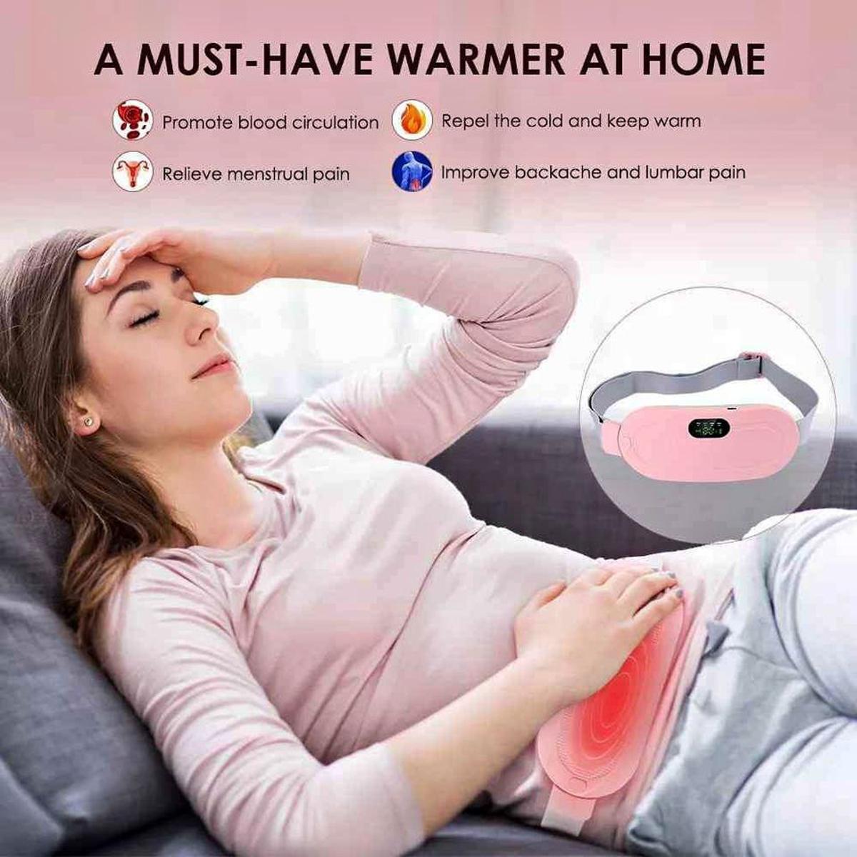 Picture of Heating pad for Period Cramps & Vibration sliming Massage belt