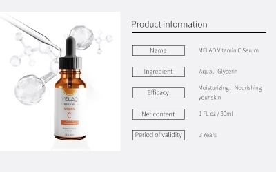 Picture of MELAO Pure Vitamin C Serum For Skincare 30ml