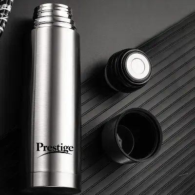 Picture of Prestige hot and cool Stainless Steel Flask, 500 ml, Silver