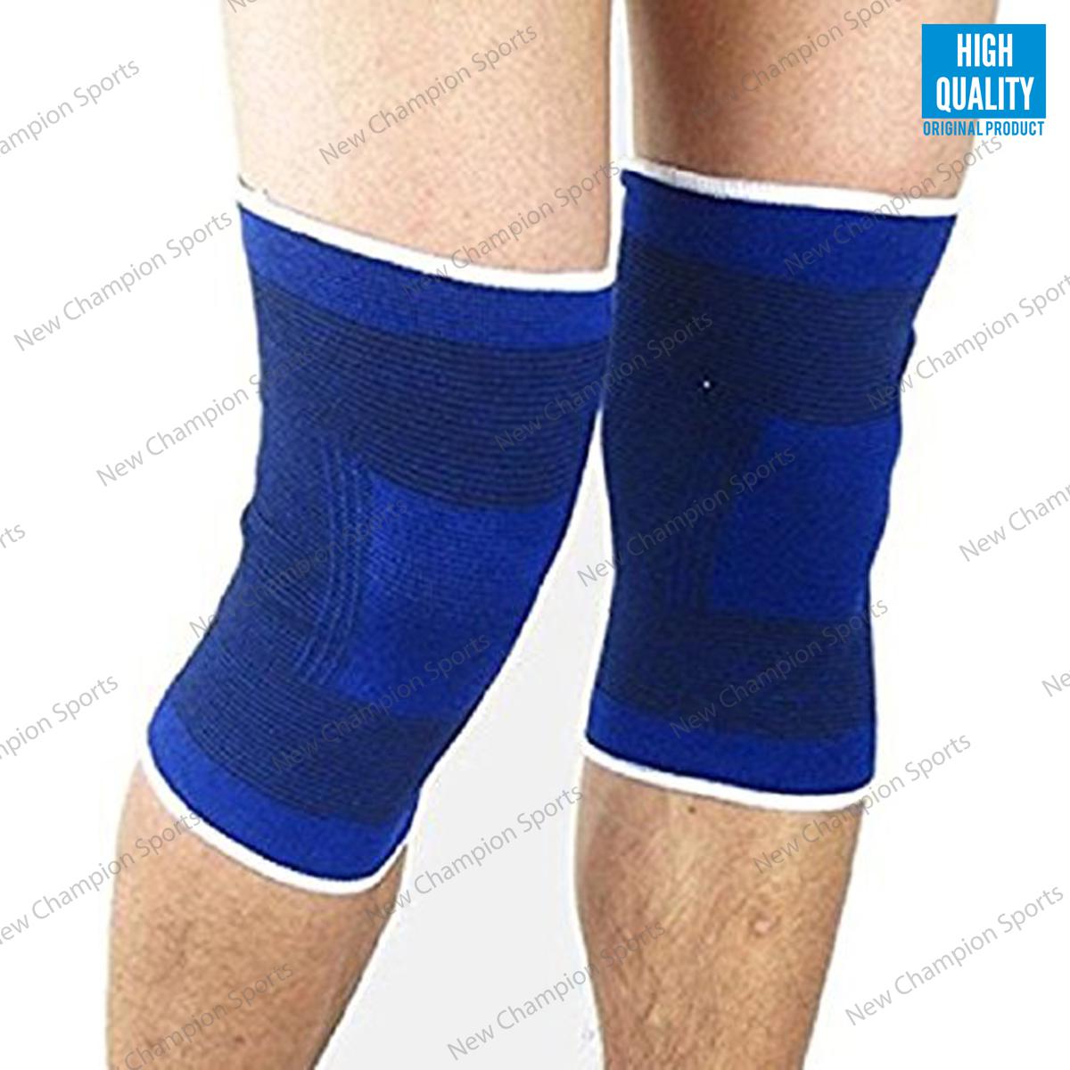 Picture of 1 Pair Knee Support Guard Pain Relief for Gym and Physical Activities Knee Support, Guard, Braces (Blue /Free size)