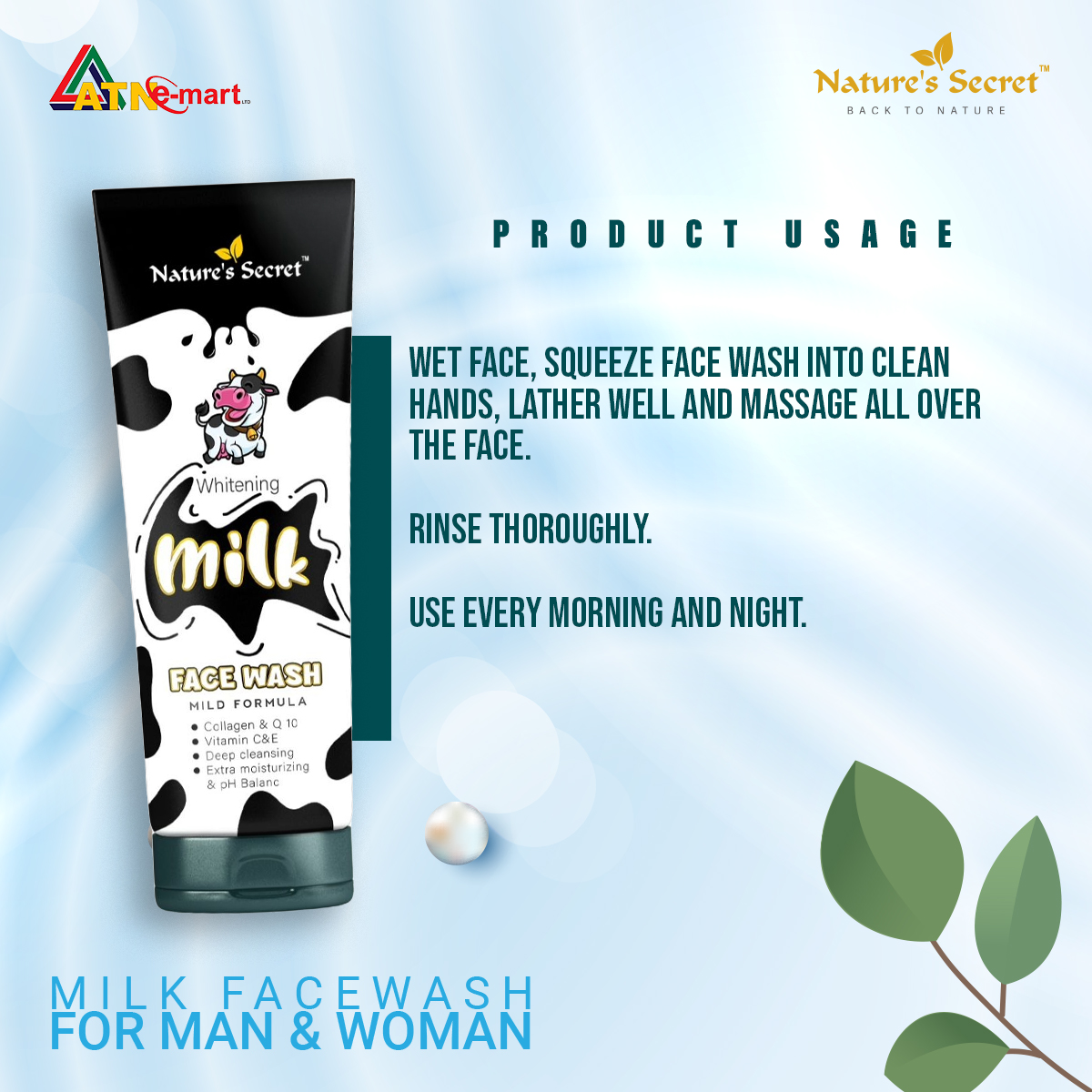 Picture of Milk Facewash 100 ml