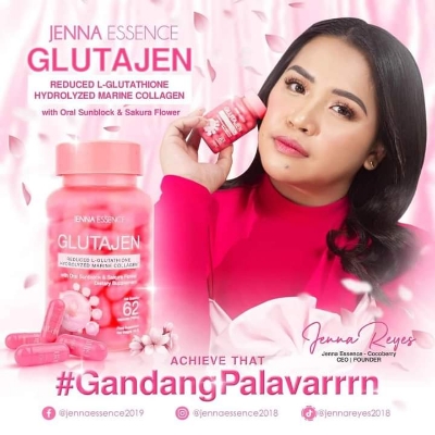 Picture of Jenna Essence GlutaJen New and Improved 62 Capsules