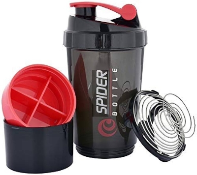 Picture of Stay Hydrated and Energized with the Spider Shaker Bottle Perfect for Gym - A Convenient Way to Mix Protein Shakes and Keep Going Through Your Workouts