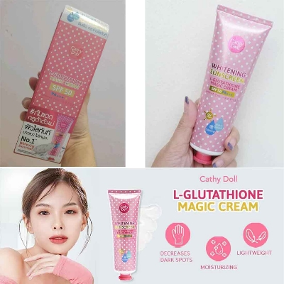 Picture of Cathy Doll Sunscreen Cream Spf 50 Pa+++ - 60ml
