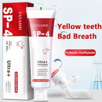 Picture of Probiotic Toothpaste freshen breath maintain oral health whiten teeth Stain Removing Sp-4 Toothpaste Teeth Cleaner Plaque Remove Yayashi sp-4