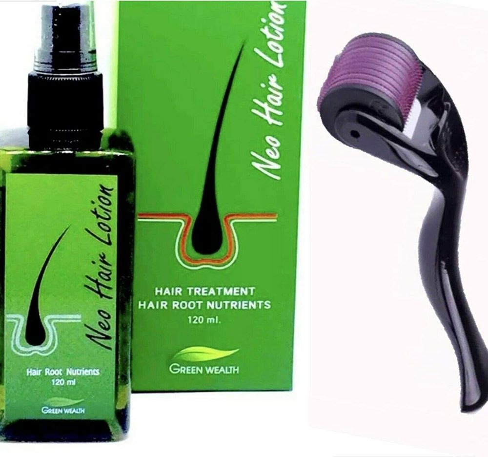 Picture of Neo Hair Lotion Plus 1mm Derma Roller For Advanced Hair Growth