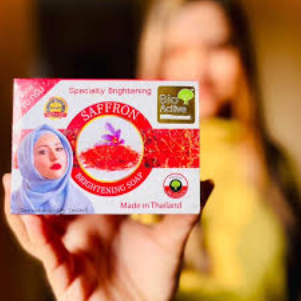 Picture of Bioactive Saffron whitening Bar Soap - 70 gm (Thailand)