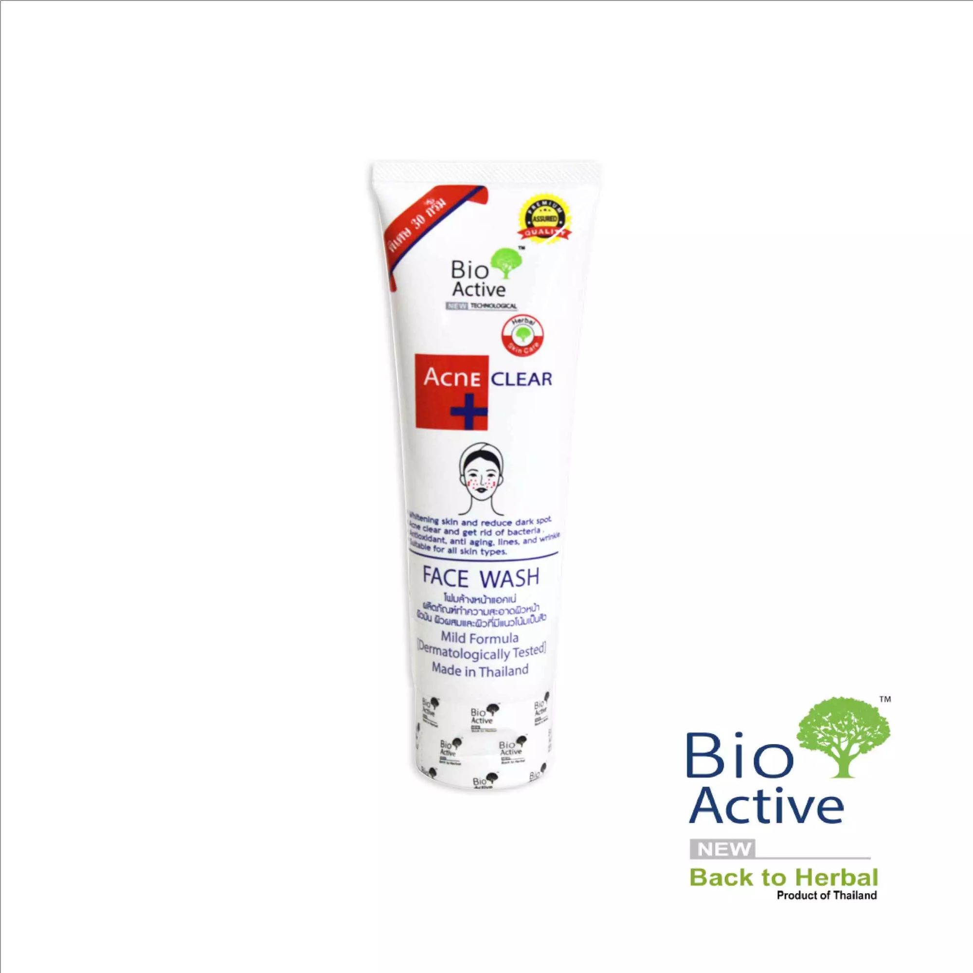 Picture of B.i.o Active Acne Clear Facewash-70g-Thailand
