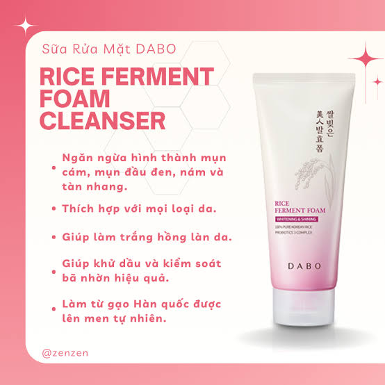 Picture of Dabo Rice Ferment Foam 100ml