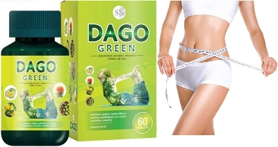 Picture of DAGO Green Detox Herbal Slimming Clean Detoxification 60 Tablets