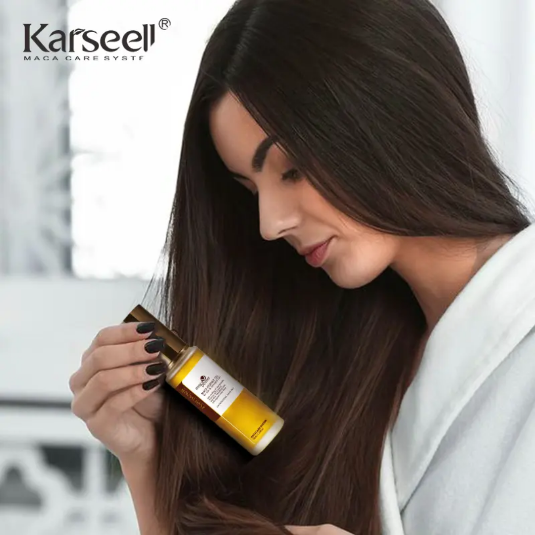 Picture of Karseell Moroccan Argan Oil Dry Damaged Hair Healing Cold Pressed Unisex 50ml