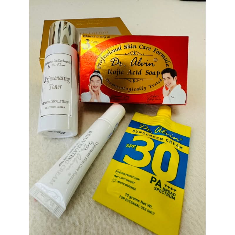 Picture of DR Alvin Rejuvenating set with Soothing Cream & SPF 50 Sunscreen