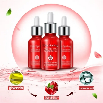 Picture of OneSpring Red Pomegranate Fresh Moisturizing Essence - 15ml