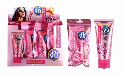 Picture of Kiss Beauty High Protection Sunscreen Cream SPF 90 PA+++ 60 ml