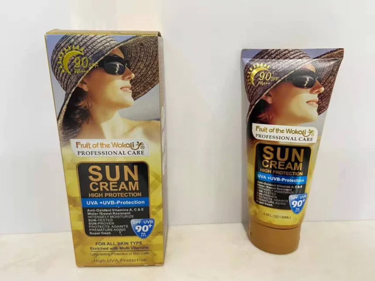 Picture of Fruit of the Wokali Professional Care Sun Cream High Protection UVA + UVB-Protection SPF 50