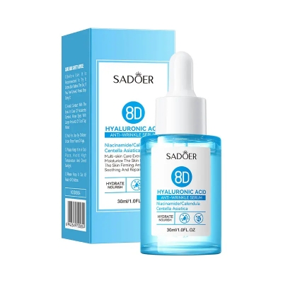 Picture of SADOER 8D Hyaluronic Acid Anti-Wrinkle Serum Niacinamide/Calendula Centella Asiatica 30ml