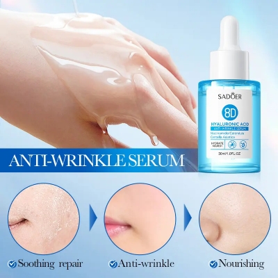 Picture of SADOER 8D Hyaluronic Acid Anti-Wrinkle Serum Niacinamide/Calendula Centella Asiatica 30ml