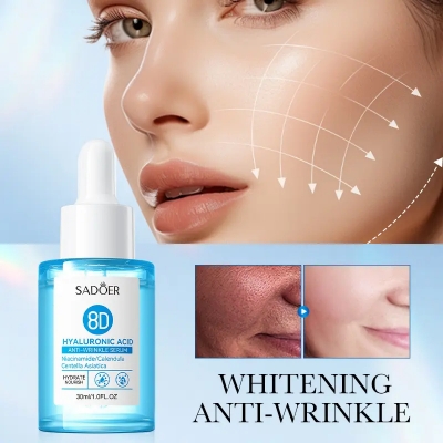 Picture of SADOER 8D Hyaluronic Acid Anti-Wrinkle Serum Niacinamide/Calendula Centella Asiatica 30ml