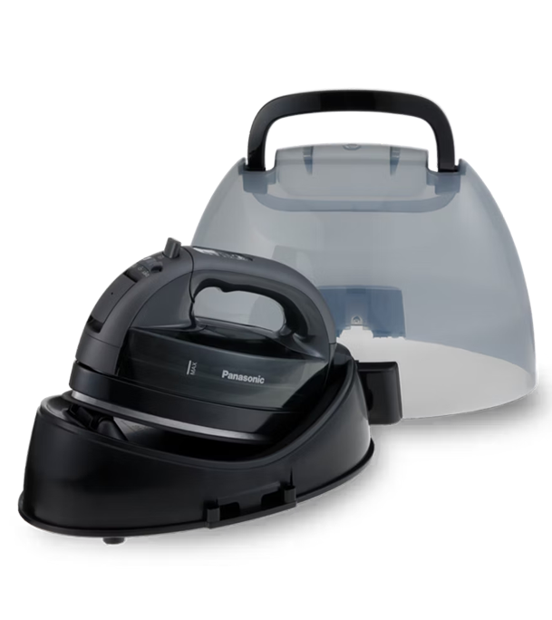 Buy Panasonic 2000W Cordless Steam Iron with Multi-Direction Soleplate for Free Style Ironing (NI-WL55) Black Digital Square at the Best Price in Bangladesh