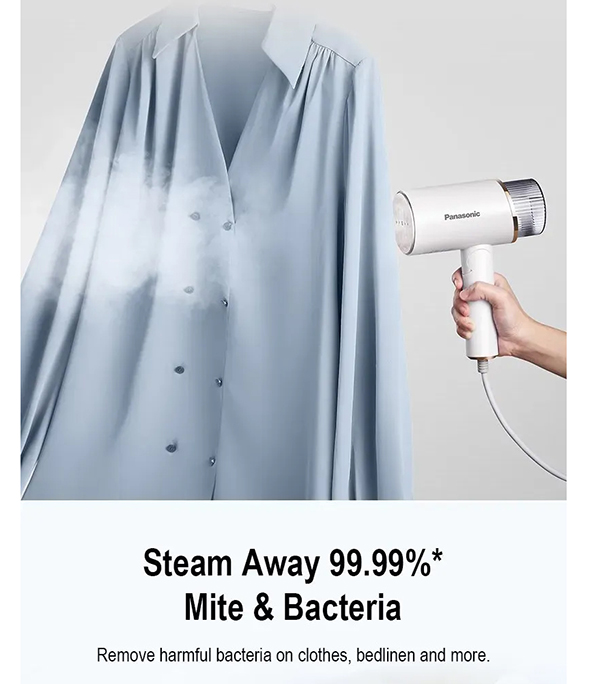 Buy Panasonic 1300W Light Weight & Foldable Handheld Garment Steamer (NI-GHF025) Digital Square at the Best Price in Bangladesh