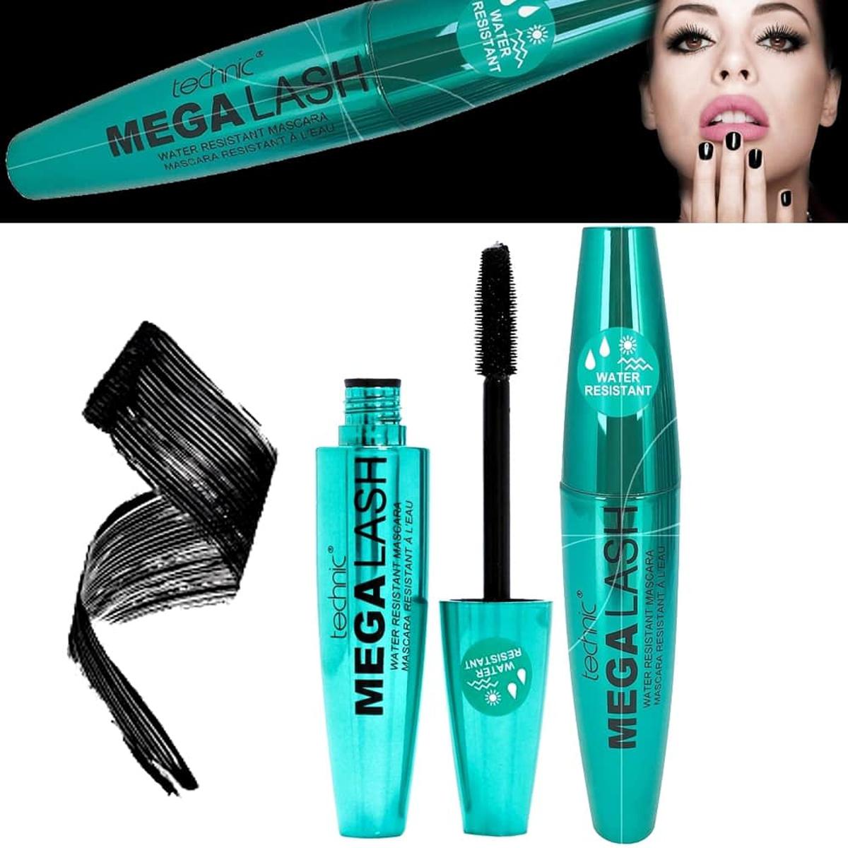 Picture of Mega Lash Volumising Waterproof Mascara Black