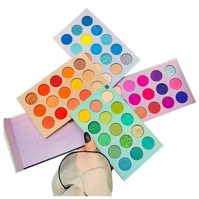 Picture of BEAUTY GLAZED New Color Board 60 Colors Eyeshadow Pallete